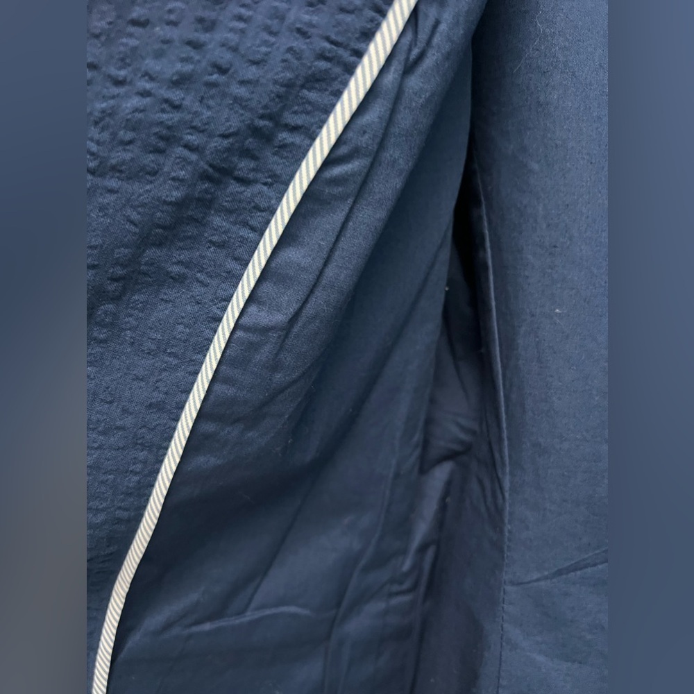 DRAPER JAMES RSVP Women’s Blue Textured Blazer - Size XS - Picture 7 of 9